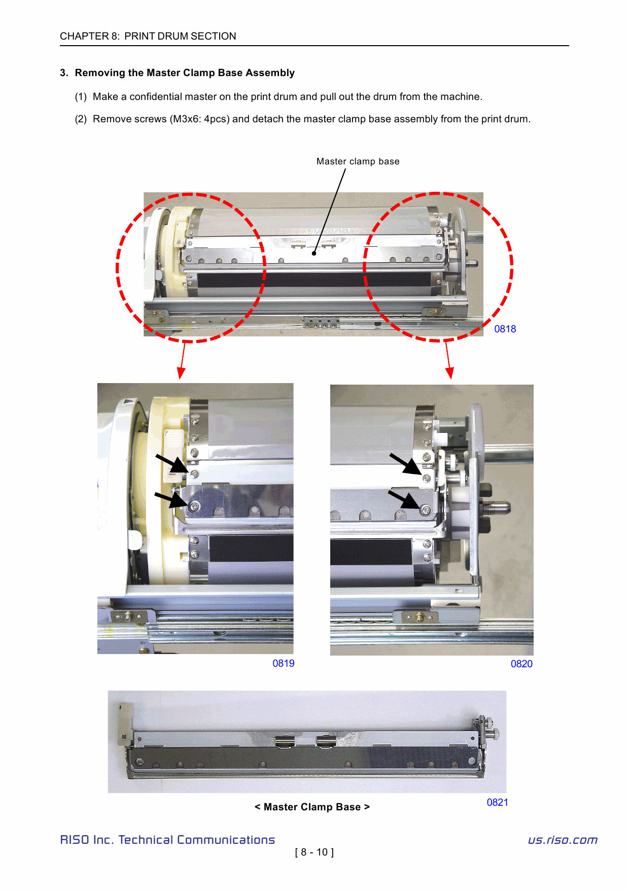 RISO RZ 500 510 570 590 RV5690 TECHNICAL Service Manual-3